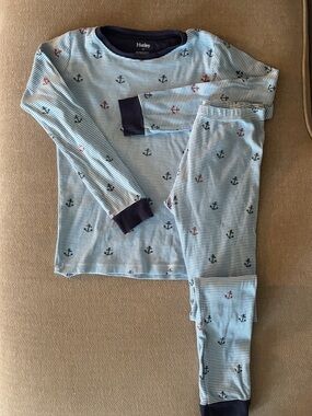 HATLEY BOYS NAUTICAL PRINT PYJAMA SET